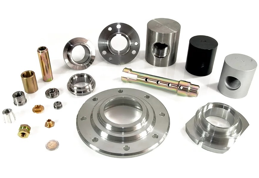 cnc machining precision lath mill metal aluminum brass stainless steel product