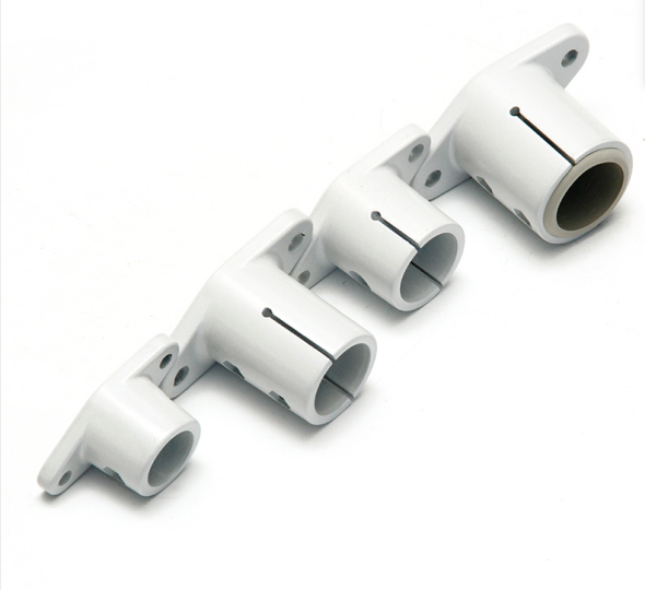 Floor fixation bracket 32mmTube Cross aluminum fittings