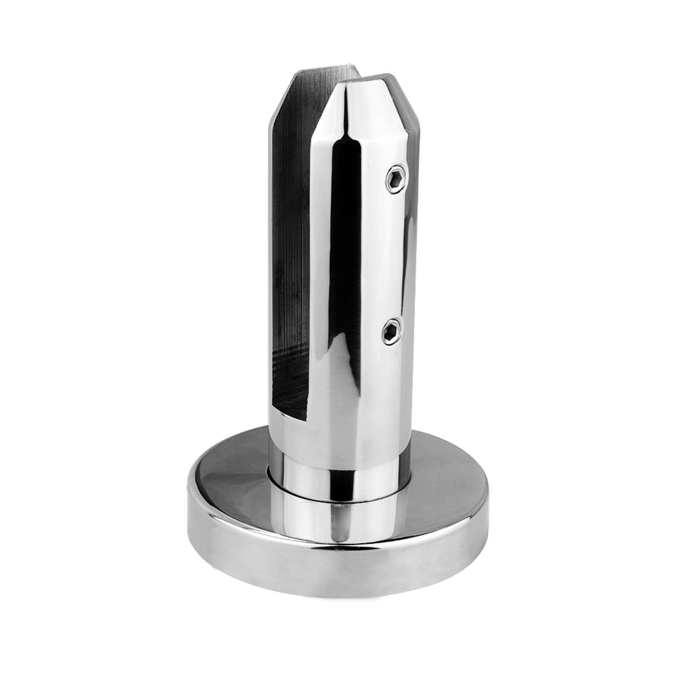 Circle Stainless steel glass spogots for handrail