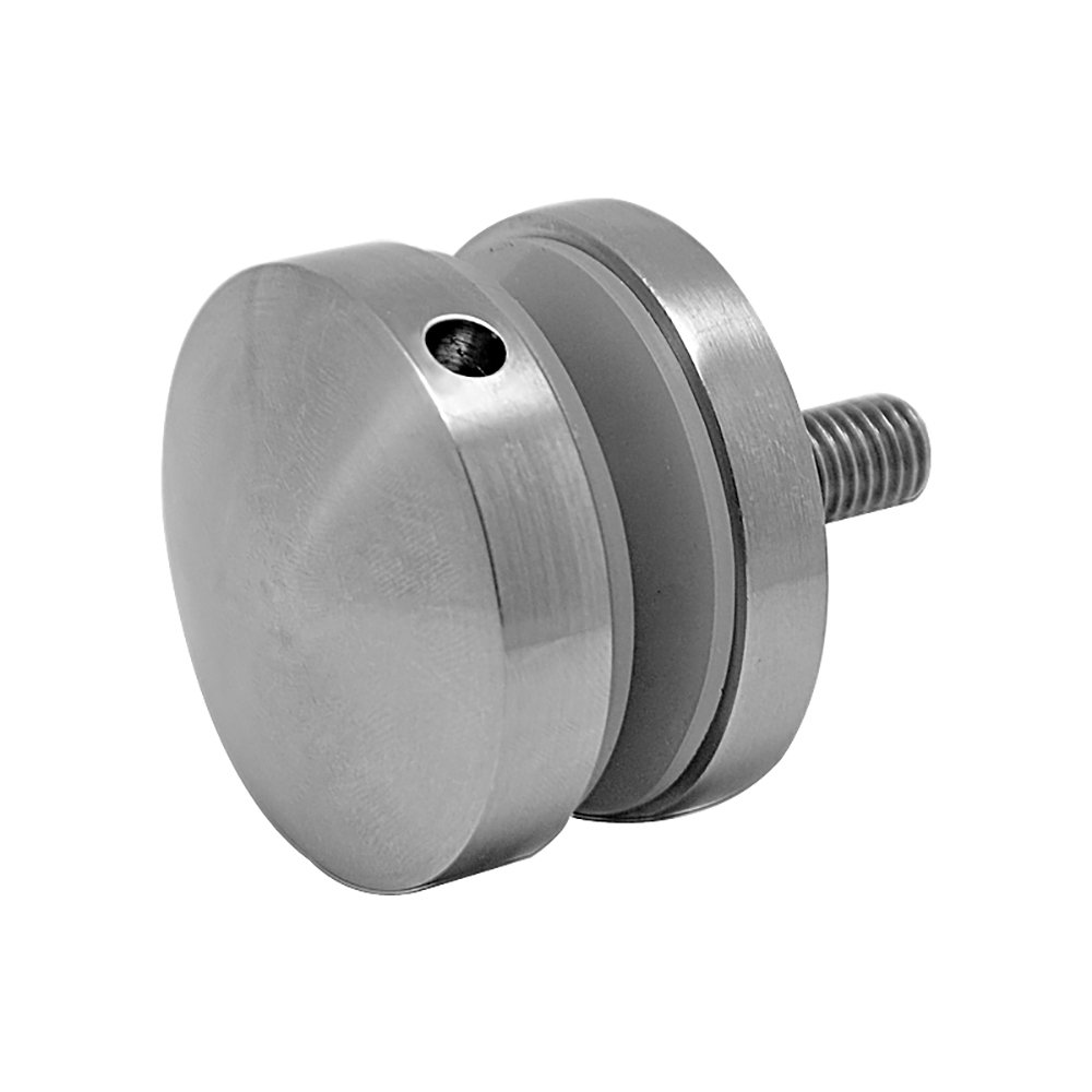 Stainless steel glass clip for handrail
