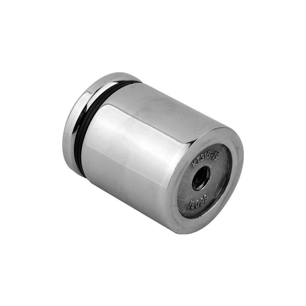 Stainless steel glass clip for handrail