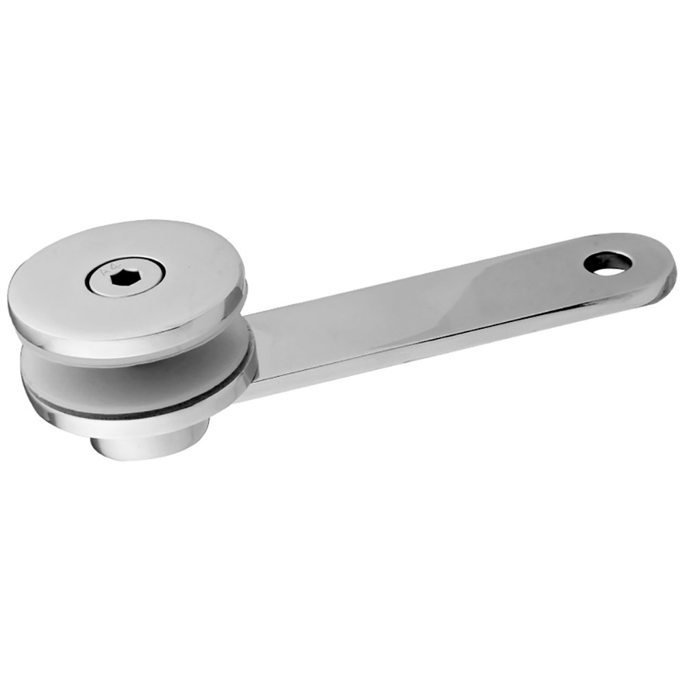 Stainless steel glass clip for handrail