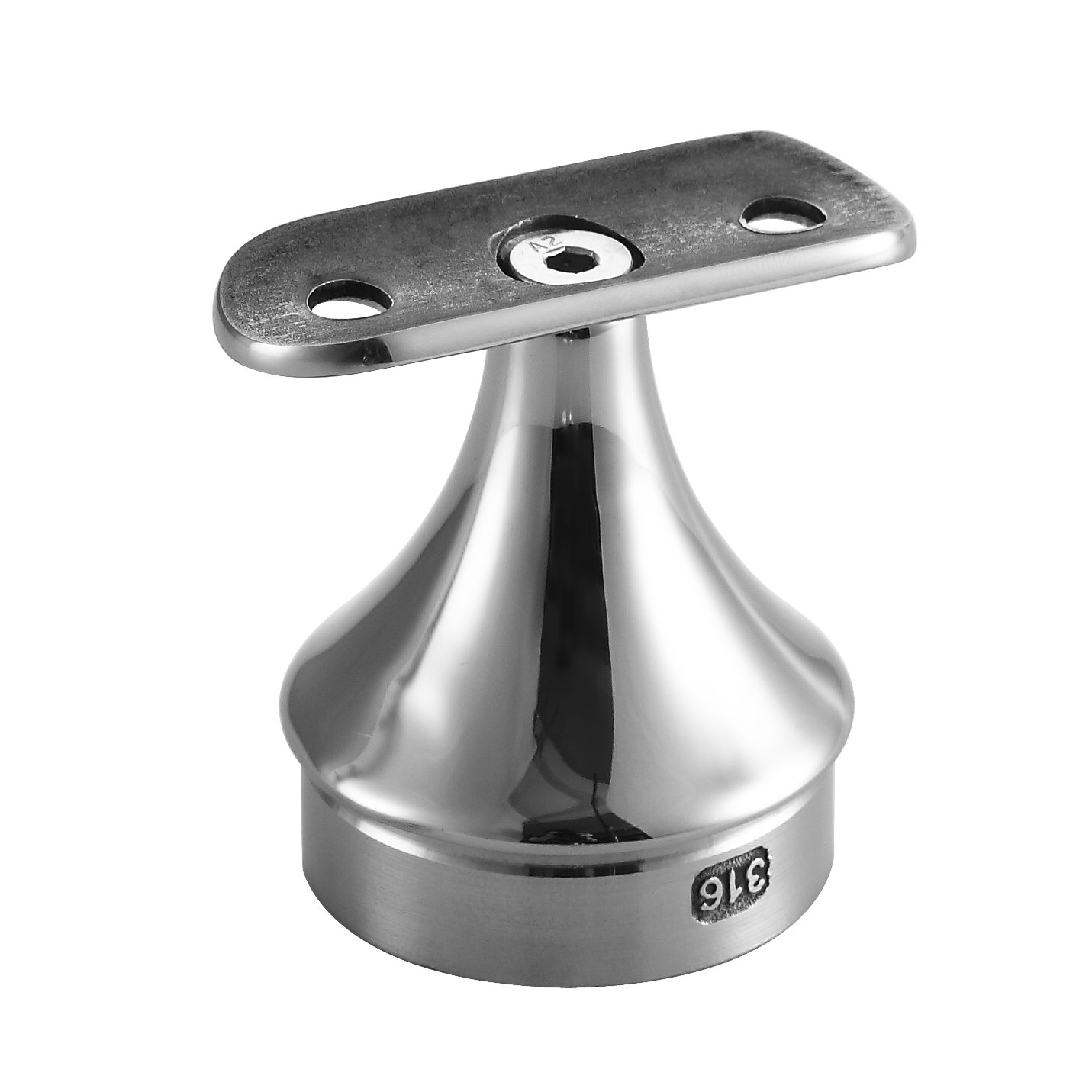 Stainless steel handrail bracket for handrail
