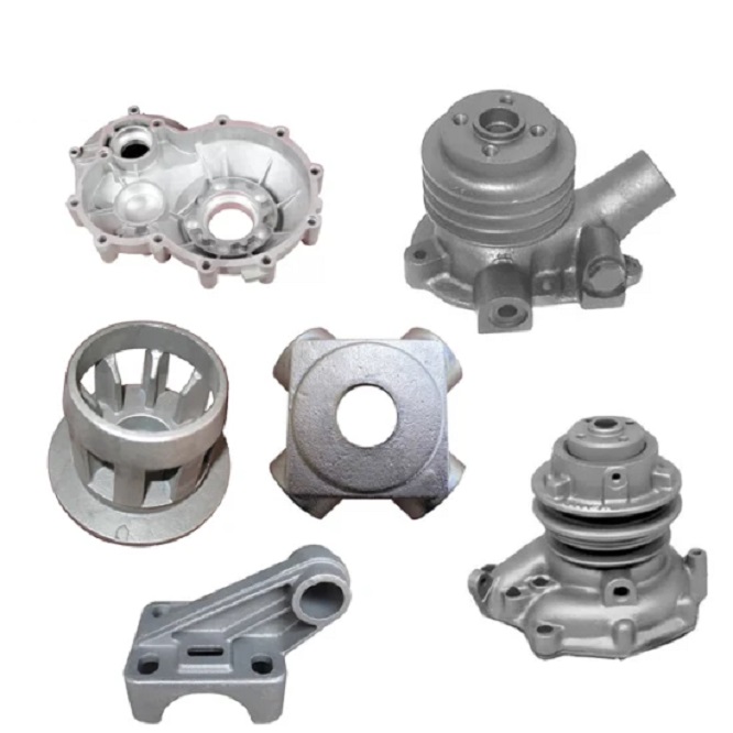 customized aluminum engine precision casting fittings parts