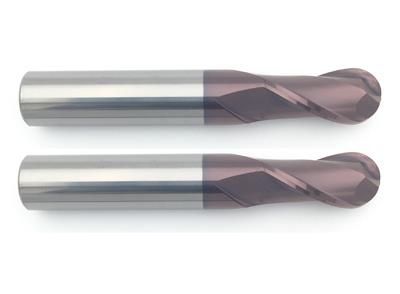 2BNM450 2BNM550 2 Flute Tungsten Carbide Ball Nose End Mills
