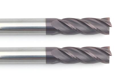 4 Flute Popular Extra Length Carbide Corner Radius End Mills