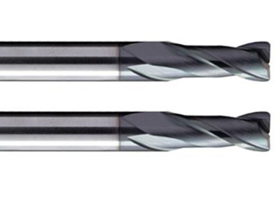 2 Flute Long Shank Carbide Corner Radius End Mills