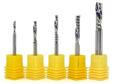 Single Flute Downcut End Mills For Plastic