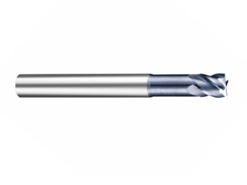 4 Flute Double Helix Long Neck Short Flute High Feed End Mill Cutters