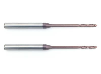 2 Flute Long Neck Ball End Mills For HRC55