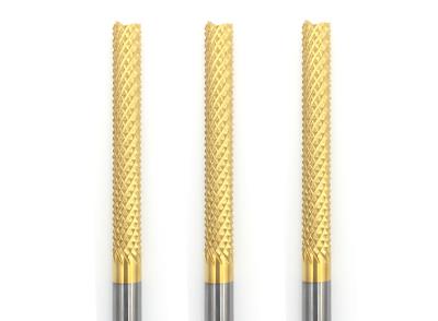 TiN Coated Tungsten Carbide PCB End Milling Cutters