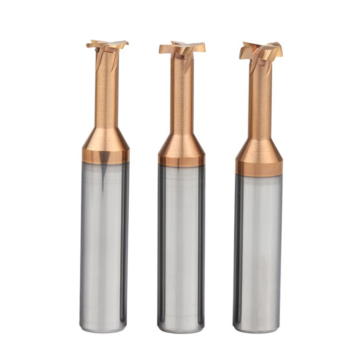 Solid Carbide Long Neck T-Slot CNC Milling Tool Cutters
