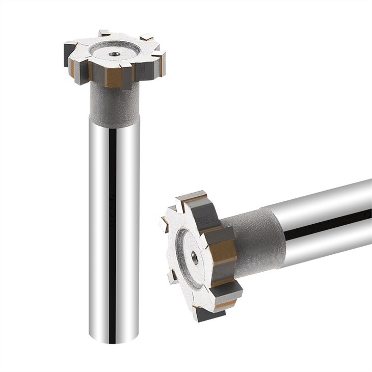 Brazed Carbide T Slot End Milling Cutters
