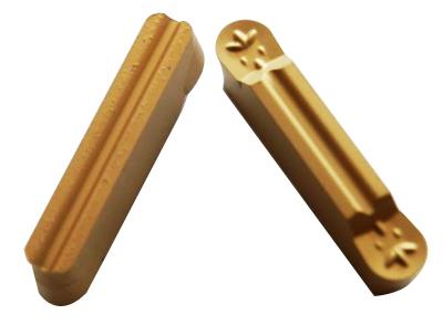 Carbide Grooving Inserts With Corner Radius