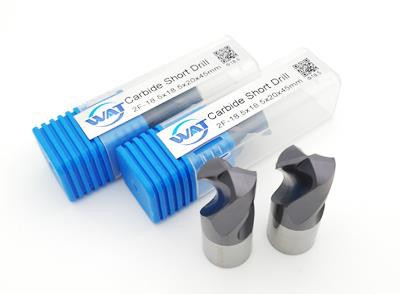 TiAlN Coated 18.5mm Tungsten Carbide Short Drills
