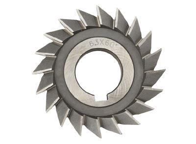 HSS Single Angle Disc Milling Cutter 45°-90°