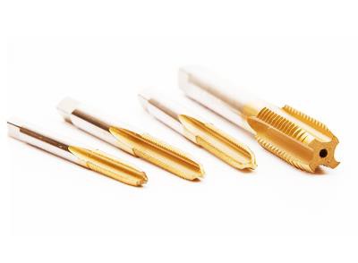 High Speed Steel Long Shank Spiral Flute And Spiral Point Machine Taps