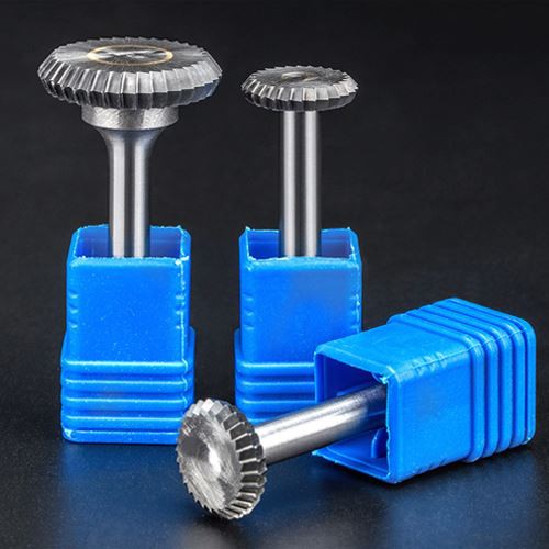  Degrees Disc Shape Tungsten Steel Rotary Burrs