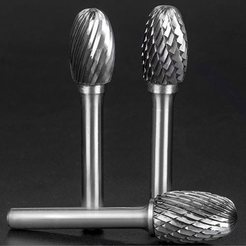 Type E Oval Shape Carbide Deburring Tools