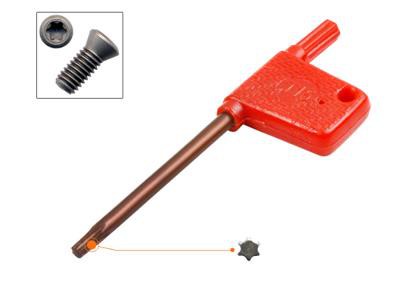 Flag Type Torx Hexagon Spanner For Turning Tool Holders
