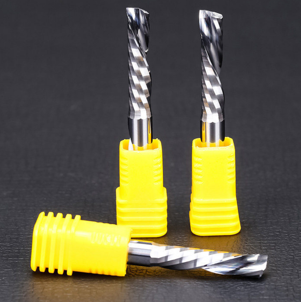 1-12mm One Flute Spiral Bits For Acrylic